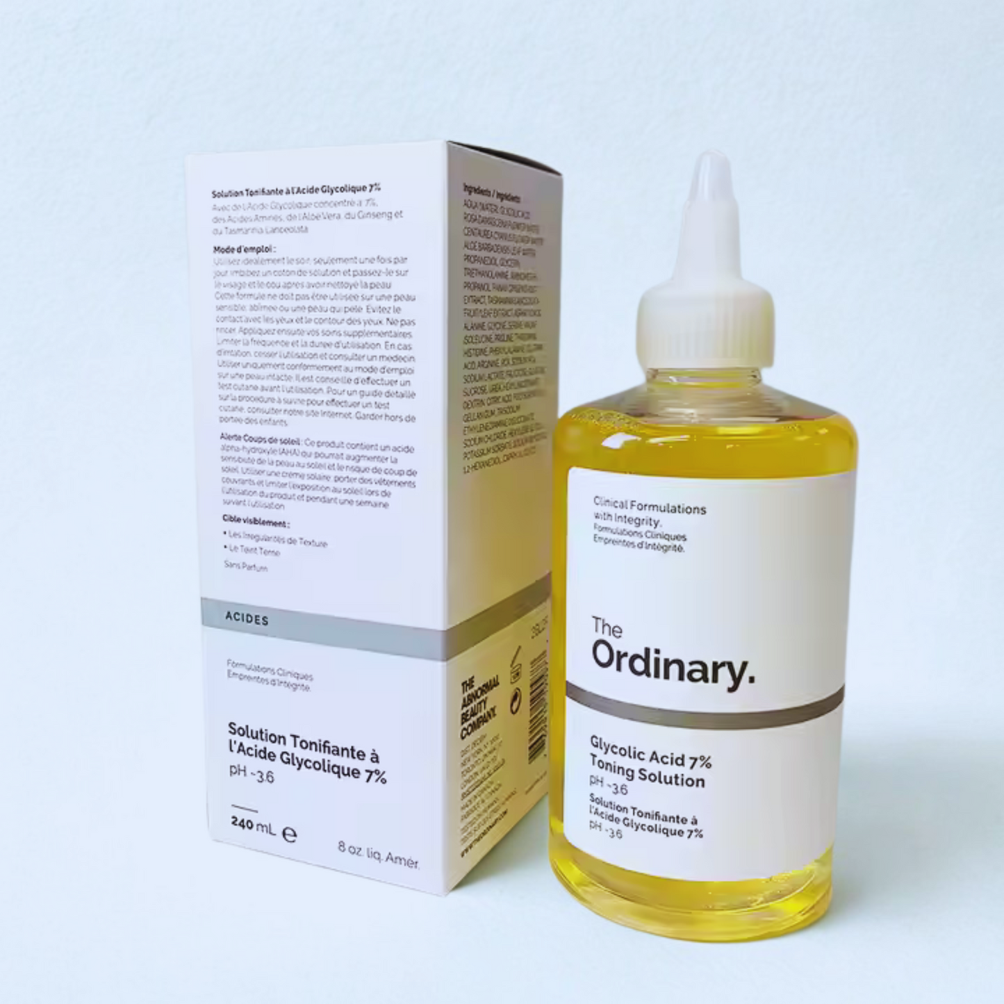 Korean Cosmetics Skin Care Products Face Care Moisturizer Original Products Glycolic Acid 7% Toning Solution 240ml - DermaFix Solutions
